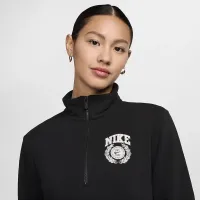 Nike Sportswear Club Fleece жіноча 1/4-Zip Top колір чорний