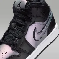 Nike Air Jordan 1 Mid SE Big дитячі Кросівки колір чорний