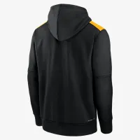 Pittsburgh Pirates Authentic Collection чоловічі Nike Therma MLB Pullover Толстовка з капюшоном колір чорний