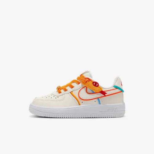 Nike Force 1 Low LV8 EasyOn Little детские Кроссовки цвет белый