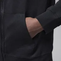 Nike Jordan Dri-FIT MJ Sport Big детские Statement Hoop Fleece Full-Zip Толстовка с капюшоном цвет черный