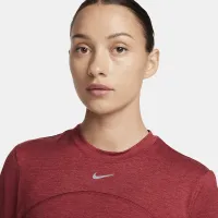 Nike Dri-FIT Swift Element UV женская Crew-Neck Running Top цвет красный