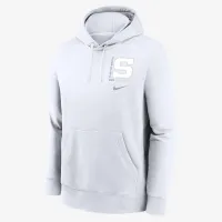 Penn State 2025 колір білий Out Club чоловічі Nike College Pullover Толстовка з капюшоном колір білий