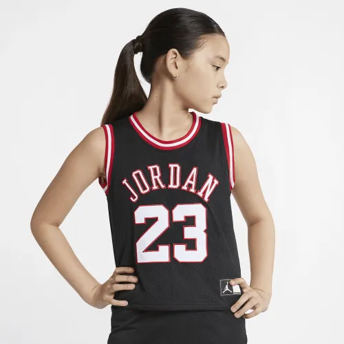 Nike Jordan Big детские Recon Cropped Jersey цвет черный