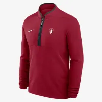 Stanford Victory мужские Nike Dri-FIT College 1/2-Zip Long-Sleeve Top цвет красный