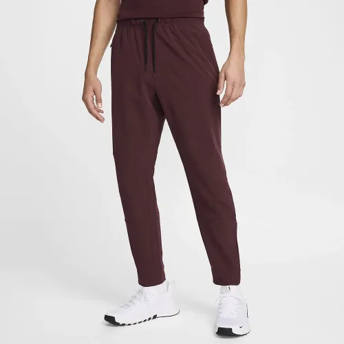 Nike Unlimited мужские Dri-FIT Zippeцвет красный Cuff Versatile Pants цвет красный