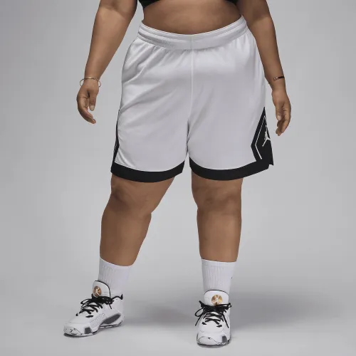 Nike Jordan Sport жіноча Diamond шорти (великі розміри) колір білий