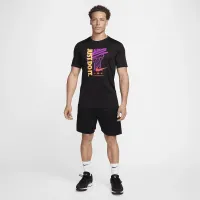 Nike мужские Dri-FIT баскетбольные футболка цвет черный