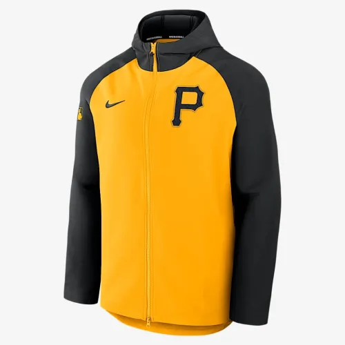 Pittsburgh Pirates Authentic Collection Men’s Nike Therma MLB Full-Zip Куртка Yellow