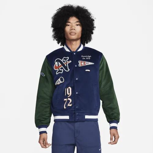 Nike Sportswear мужские Corduroy Bomber Куртка синий