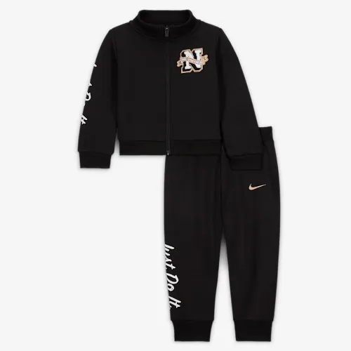 Nike Swoosh Spirit Baby (12-24M) 2-Piece Track набор цвет черный