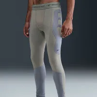 Nike Tech мужские Therma-FIT Base Layer Tights цвет зеленый