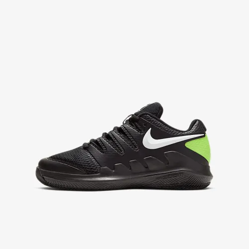NikeCourt Jr. Vapor X Little/Big детские Tennis Кроссовки цвет черный
