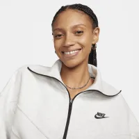 Nike Sportswear Tech Fleece жіноча Loose Full-Zip Track Куртка колір сірий