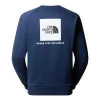 Кофта/футболка The North Face колір червонийbox 0A4SZ98K21 - Блакитна
