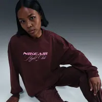 Nike Sportswear жіноча оверсайз Long-Sleeve футболка колір червоний