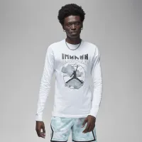Nike Jordan Sport чоловічі Long-Sleeve футболка колір білий