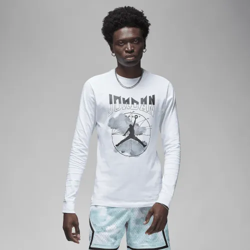 Nike Jordan Sport чоловічі Long-Sleeve футболка колір білий