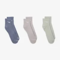 Nike Everyday Plus Cushioned тренувальні Ankle шкарпетки (3 пар) різнокольорові