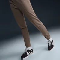 Nike Sportswear Chill Terry женская Slim С высокой Талией French Terry Sweatpants цвет коричневый