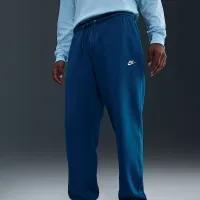 Nike Club чоловічі Open-Hem Fleece Pants блакитний