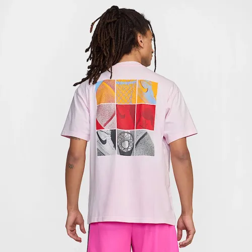 Nike мужские Max90 баскетбольные футболка Pink