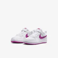 Nike Court Borough Low Recraft Little детские Кроссовки цвет белый