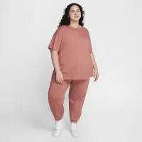 Nike Sportswear Essential женская футболка (большие размеры) Pink