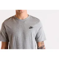 Nike Sportswear Club мужские футболка цвет серый
