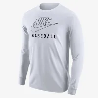 Nike Swoosh чоловічі Baseball Long-Sleeve футболка колір білий