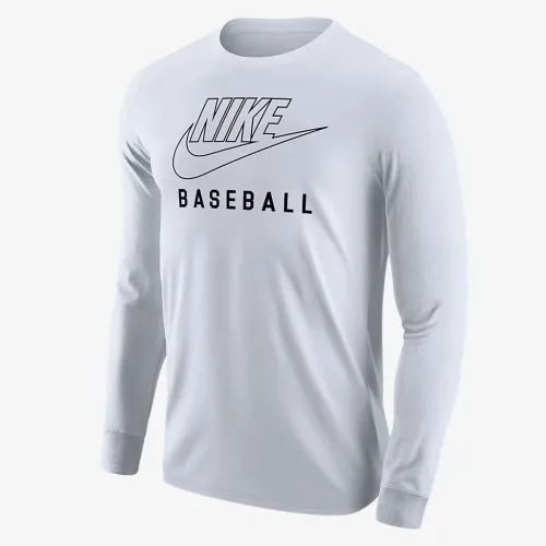 Nike Swoosh чоловічі Baseball Long-Sleeve футболка колір білий
