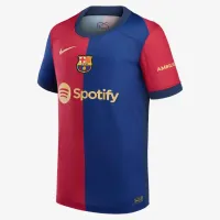 Pedri Barcelona 2024/25 Stadium Home Bid детские Nike Dri-FIT Soccer Jersey синий
