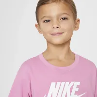 Nike Club Little дитячі Boxy Tee Pink