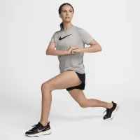 Nike женская Dri-FIT Graphic футболка цвет серый