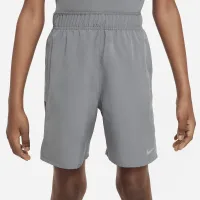 Nike Dri-FIT Challenger Big детские (для мальчиков) тренировочные шорты цвет серый