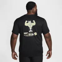 Nike чоловічі Dri-FIT Fitness футболка колір чорний