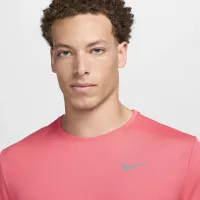 Nike Miler мужские Dri-FIT UV Short-Sleeve Running Top Pink