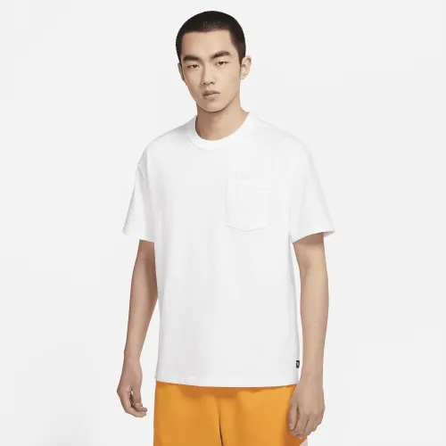 Nike Sportswear Premium Essentials чоловічі Pocket футболка колір білий