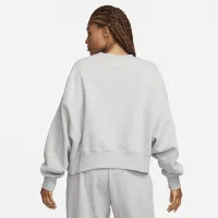 Nike Sportswear Phoenix Fleece женская Over-оверсайз Crew-Neck Graphic свитшот цвет серый