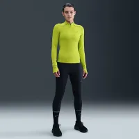 Nike Swift жіноча Therma-FIT ADV 1/4-Zip Running Top with Reflective Accents колір зелений