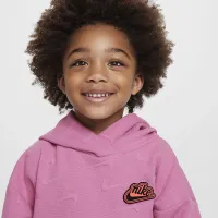 Nike New Impressions Toddler Pullover Толстовка з капюшоном and лосіни комплект колір чорний