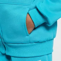 Nike Full-Zip Club комплект Toddler 2-Piece Толстовка з капюшоном комплект колір зелений