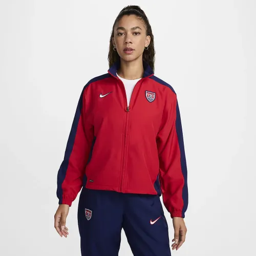 USWNT 1999 Reissue жіноча Nike Soccer Replica Track Куртка колір червоний