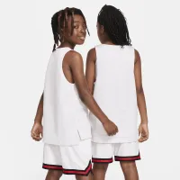 Nike Culture of баскетбольные Big детские Reversible Jersey цвет белый