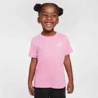 Nike Sportswear Toddler Embroideколір червоний Futura футболка Pink