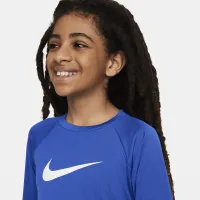 Nike Swim Big дитячі (для хлопчиків) Long-Sleeve Hydroguard блакитний