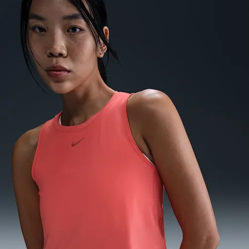 Nike One Classic жіноча Dri-FIT Cropped Tank Top Orange
