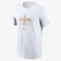 New Orleans Saints Faded Essential мужские Nike NFL футболка цвет белый