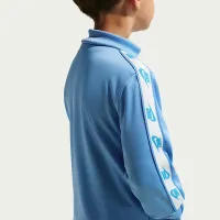 Nike Dri-FIT Little детские 2-Piece Full-Zip набор with Logo Taping синий