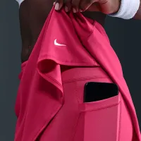Nike Victory женская Dri-FIT Short Flouncy Tennis юбка Pink